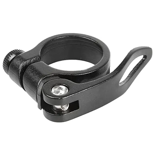 Resul Sattelklemme 34.9 mm | 35.0 mm Alu, mit Schnellspanner, schwarz eloxiert