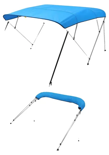 VEVOR Bimini Top Bootsverdeck in blau von OEM
