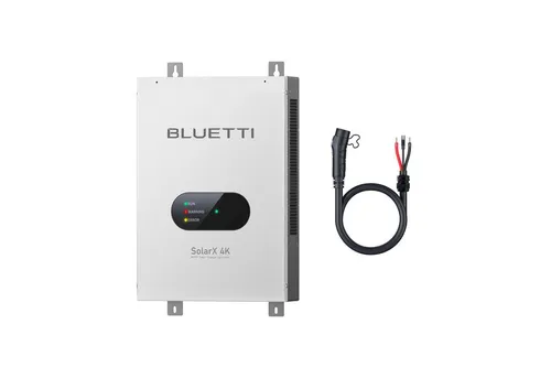 BLUETTI SolarX4K MPPT-Solarladeregler - Hochleistungs-Solarladeregler mit 4 kW Kapazität und 99 % Wirkungsgrad. Ideal für netzunabhängige Anwendungen wie Wohnmobile und Zuhause. Inklusive Bluetooth/WiFi-Steuerung für einfache Bedienung.