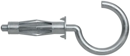 fischer Hohlraum-Metalldübel HM 5 x 65 SK mit Rundhaken 558329 - Praktische Hohlraumdübel für einfache Montage in Hohlräumen, ideal für verschiedene Anwendungen. Zuverlässige Befestigung für Ihre Projekte.