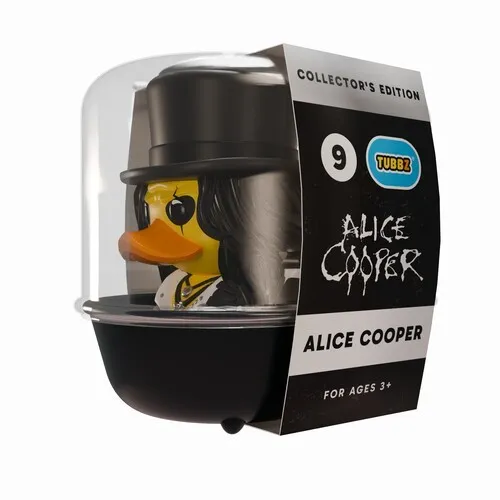 Tubbz - Alice Cooper (1st Edition) Figur - Sammlerstück der 1. Auflage, detailreiche Figur im Originalzustand, ideal für Fans und Sammler von Action- und Spielzeugfiguren.