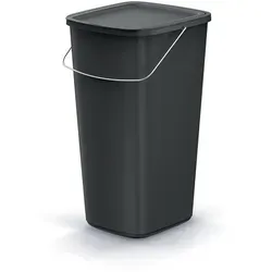 Papierkorb Keden, schwarz, Inhalt 25L, Compacta Q Basic - Schwarz