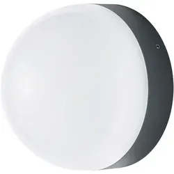 Osram LED Wand- und Deckenleuchte, Leuchte fuer Aussenanwendungen, warmweiss, Integrierter Tageslicht- und Bewegungssensor, Endura Style Ball Sensor - Weiß