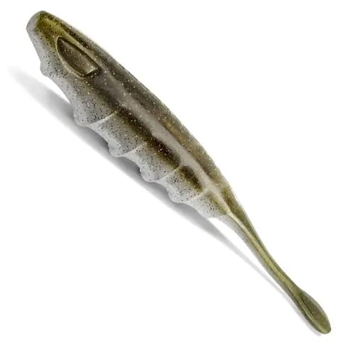 Nays NDL Gummifisch - Gummiköder, Softbaits zum Angeln auf Raubfische, Kunstköder, Gummifische zum Jiggen, Angelköder, Farbe:C-01, Länge/Packungsinhalt:12.7cm / 5 Stück
