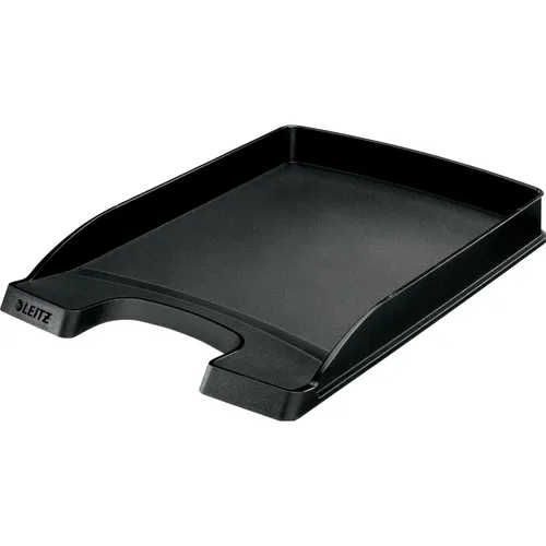 Leitz Briefkorb Flach A4, 10er Pack - Premium Schreibtisch-Organizer - Briefablagen & Stapelsysteme: 10 flache Briefkörbe in Premium-Qualität, stapelbar und ideal zur Organisation von A4-Dokumenten im Büro oder Home Office.