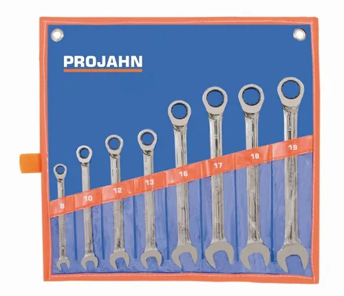 Projahn GearTech Ratschenschlüssel-Set 8-teilig von PROJAHN Präzisionswerkzeuge GmbH
