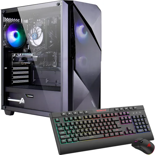 Hyrican GAMEMAX Gaming-PC Striker 7817 - Hochleistungs-PC mit AMD Ryzen 7 und GeForce RTX 5060 Ti - Erleben Sie Gaming auf einem neuen Level mit dem Hyrican GAMEMAX Striker 7817. Ausgestattet mit AMD Ryzen 7 9700X, 16 GB RAM und 1 TB SSD für blitzschnelle Ladezeiten und flüssiges Spielvergnügen.