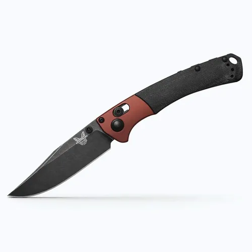 Benchmade Mini Crooked River Messer mit CPM-Magna-Cut Klinge mit DLC Battlewash