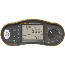 Fluke FLK-1663 DE Installationstester - Spannungsprüfer, ideal für professionelle Anwender mit High-end-Funktionalität und erweiterten Messfunktionen, einfach zu bedienen für Außendienstmitarbeiter auf jedem Niveau.