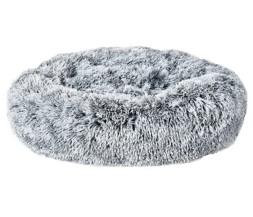 Dehner Lieblinge Kuschelbett Cookie - Pflegeleichtes Hundebett, ca. 58 cm, plüschig weich mit Anti-Rutsch-Boden für sicheren Stand