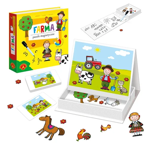 Puzzle magnetyczne 24 elementy ALEXANDER 2678 ALEXANDER 5906018026788