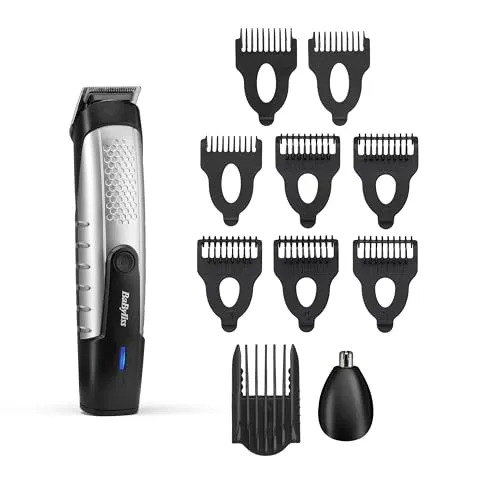 BaByliss T812E Lithium Power Barttrimmer - Haar- & Bartschneidegeräte mit leistungsstarker Lithium-Technologie für präzise Schnitte und eine lange Akkulaufzeit.
