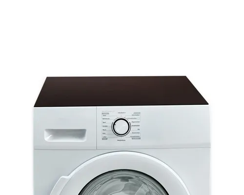 Tabletop Antirutschmatte Waschmaschinen-Auflage dunkelbraun rutschfest, waschbar, 1-St., Textil-Finish Gummi-Matte als Trockner Waschmaschinen-Unterlage