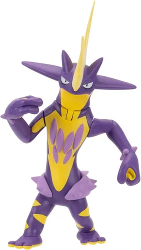 Pokémon PKW3419 - Battle Feature Figur Riffex, 11,5 cm mit authentischen Details und charakteristischer Kampffunktion, ideal zum Spielen und Sammeln