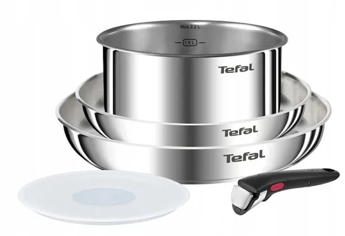 TEFAL INGENIO EMOTION TOPFSET 5-TEILIG, TOPF, PFANNEN, DECKEL, GRIFF, PFANNENSET