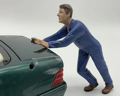 Mechanic Darwin Pushing Figur im Maßstab 1:18 American Diorama AD 38178 NEU OVP