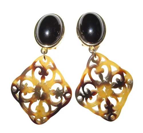 Ohrringe Braun von Mugello