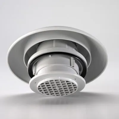 Comet Dachlüfter hellgrau 12 Volt - Koch- & Grillzubehör: Effizienter Dachlüfter für optimale Luftzirkulation, ideal für Wohnmobile und Camping.