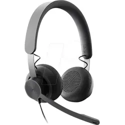 Logitech Headset Zone Wired für MSFT Teams - Kabelgebundenes USB-C Headset mit Rauschunterdrückung, ideal für klare Kommunikation im Großraumbüro und ganztägigen Tragekomfort
