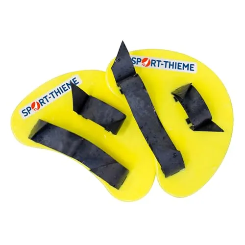 Sport-Thieme Finger-Paddles | Unzerbrechlich, formstabil | Für Technik- und Krafttraining Aller Schwimmstile | Wasserabweisend | Kunststoff