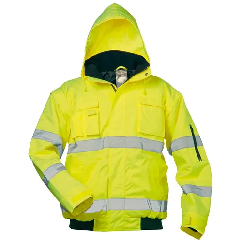 ROLAND Warnschutz Pilotjacke SAFESTYLE® - Sicherheitsjacke in Gelb, Gr.S - Sonstige Kategorie, zertifiziert nach EN 471/2 und EN 343/1 für optimalen Schutz und Sichtbarkeit bei jedem Wetter, hergestellt in Deutschland.