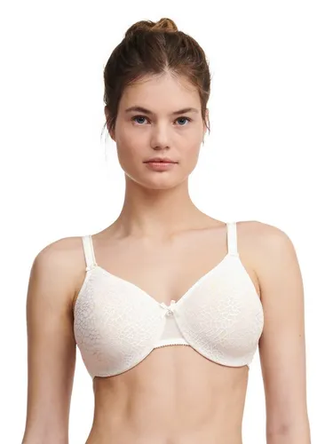 Chantelle Magnifique Minimizer BH (95 H Elfenbein) - Funktionsunterwäsche mit großem Halt, gemoldeter Bügel-BH für große Cups, komfortable Träger und vierfacher Haken-Ösen-Verschluss für optimalen Tragekomfort.