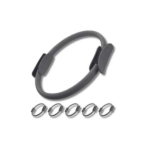 Winch Ganzkörpertraining im Set (2, 5 oder 10 Stück) | Umweltfreundlich | Pilates-Ring (10, Grau)