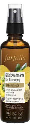 Lebensfreude Vanille-Mandarine Glücksmomente Bio-Raumspray