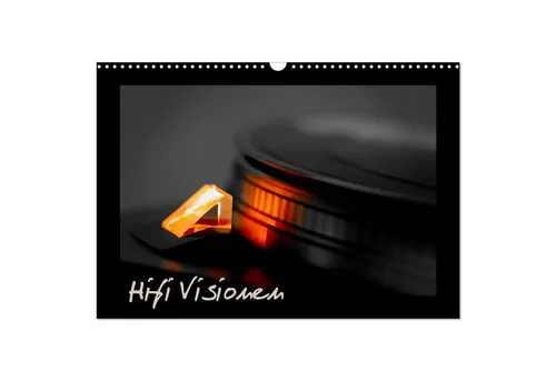Hifi Visionen Wandkalender 2026 DIN A3 quer - Stilvoller Monatskalender für Audiophile mit beeindruckenden Fotografien. 14 Seiten voller Kunst und Leidenschaft, ideal für Ihr Zuhause oder Büro.