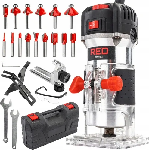 RED TECHNIC RTFGW0145 Oberfräsmaschine 850W – Präzise und Vielseitig