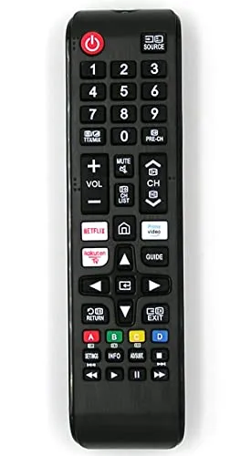 Ersatz Fernbedienung für Samsung TV GQ43LS03TAUXZG | GQ43Q60RGTXZG | GQ43Q60T | GQ43Q60TGUXZG | GQ43Q64T | GQ49Q70RGT |