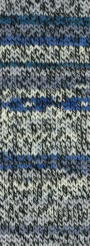 Lana Grossa MEILENWEIT 100 DENIM MIX BLUE (100g) Fb. 4608