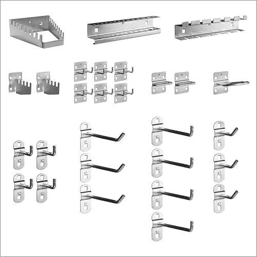 Güde Werkzeughalter Sortiment 28-tlg. - Vielseitige Halterungen für optimale Werkzeugorganisation - Schraubendreher-Zubehör: Das 28-tlg. Sortiment bietet robuste Halterungen für eine perfekte Übersicht und griffbereite Aufbewahrung in jeder Werkstatt.