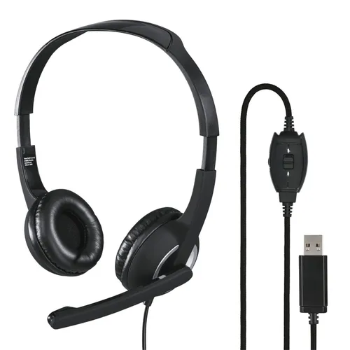 Hama Headset, kabelgebunden PC-Office-Headset 