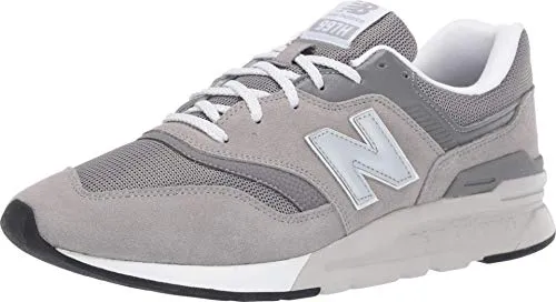 New Balance Herren 997H Core Trainers Sneaker - Grau (Marblehead), 40.5 EU - Herren-Sneaker mit hochwertigem Obermaterial aus Wildleder und Mesh für optimalen Tragekomfort und Atmungsaktivität.