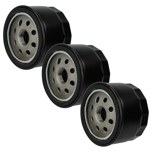 vhbw 3x Ölfilter Ersatz für Briggs & Stratton 842921, 795890, 696854, 5076, 5049, 5049H, 695396 für Rasenmäher, Radlader - Ersatzfilter