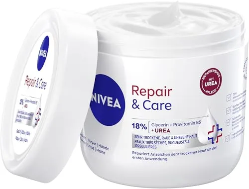 NIVEA Repair & Care Creme-Tiegel Urea Körpercreme 400 ml