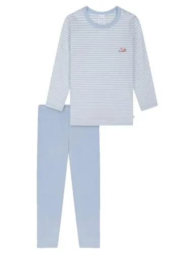 Schiesser Mädchen Schlafanzug Set Pyjama lang - 100% Bio Baumwolle - Bequemes Schlafanzug Set für Mädchen, hergestellt aus 100% Bio Baumwolle. Ideal für angenehme Nächte, erhältlich in den Größen 92 bis 140.