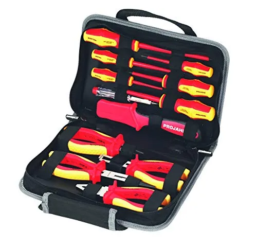 Projahn 8687 Werkzeugmappe PROFICRAFT VDE 12-tlg. Set von PROJAHN