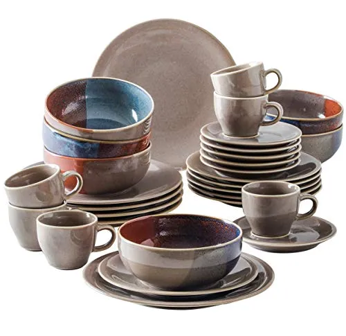 KAHLA Homestyle Kombiservice 30tlg. für 6 Personen von Kahla