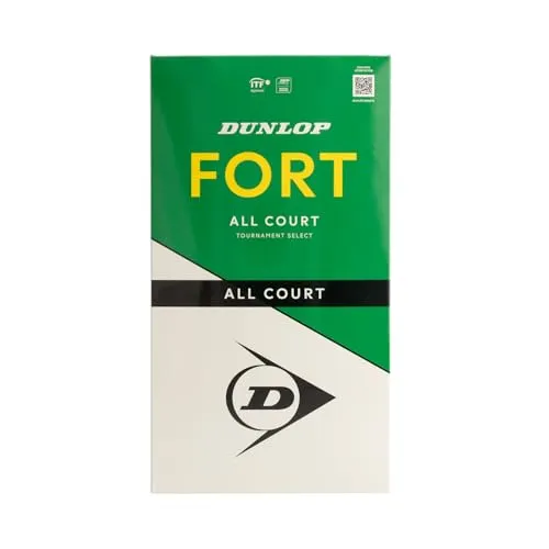 Dunlop Fort All Court Tennisbälle, 2x 4er Dose von Dunlop Sports