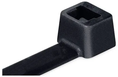 HellermannTyton 138-00027 UB160C-B-PA66-BK Kabelbinder 160 mm 4.60 mm Schwarz 100 St.