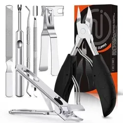 Profi Nagelschere Nagelknipser Set 7 Pcs Fußnägel Eingewachsene