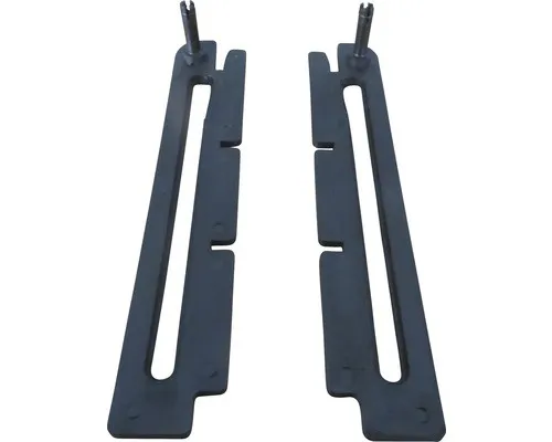 Ersatzteil: Kippfenster-Schere Wolfa braun ab Höhe 40 cm (Pack = 2 Stück)