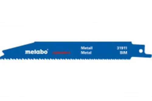 Metabo 631914000 5 Säbelsägeblätter, Metall 150 5St.