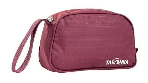 Tatonka Kulturbeutel One Day - Waschtasche mit Trageschlaufe und Mehreren kleinen Innenfächern - Bordeaux Red - 1,5 Liter - 23 x 13 x 8 cm