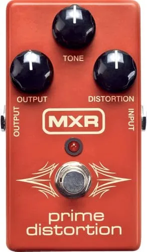 MXR Distortion 69 Prime Distortion Pedal - Gitarren-Effektgeräte / -Preamps mit rohem, kräftigem Sustain und reichhaltiger Verzerrung, perfekt für dynamisches Spiel.