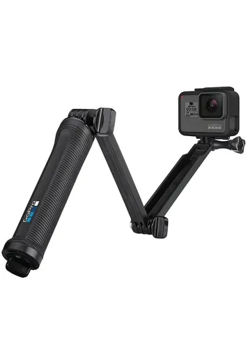 GoPro 3-Wege Halterung - Vielseitiges Stativ und Arm - Sonstige, 3-in-1 Halterung als Stativ, Arm und Griff, ideal für kreative Aufnahmen aus verschiedenen Perspektiven.
