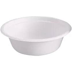 NATURE Star Zuckerrohr-Schale, rund, 370 ml, weiß von Franz Mensch