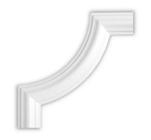 Homestar Zierleiste BI 40 (r=120mm), zum kleben, Polystyrol, überstreichbar
